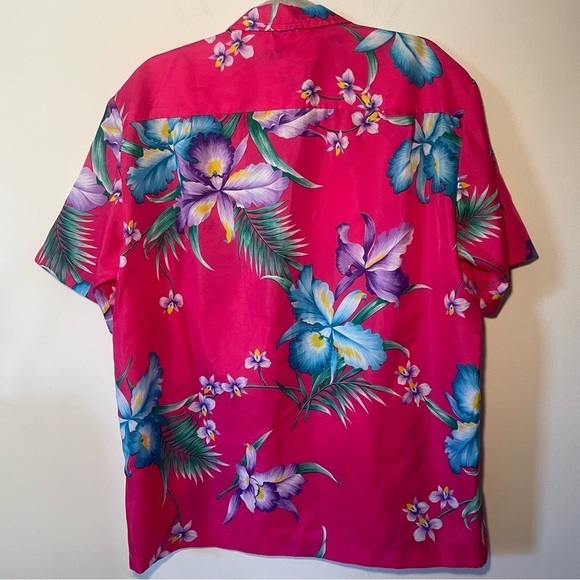 Vintage Royal creations Hawaiian top size large - Picture 4 of 6